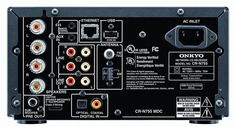 Onkyo CS-N755 Network Hi-Fi Mini System N3