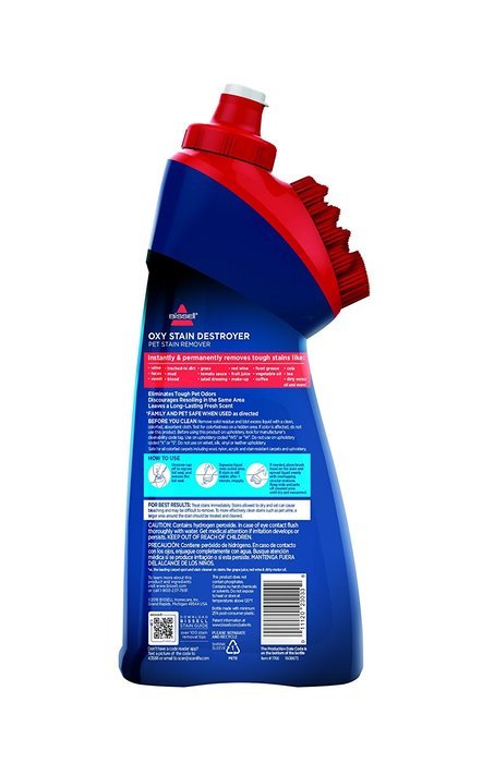Bissell Oxy Stain Destroyer Pet with Brush Head Cleaner, 1766