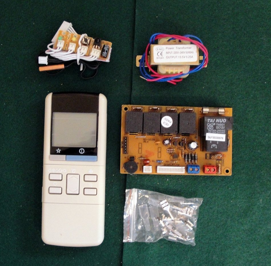 UNIVERSAL DUCTLESS MINI-SPLIT AC CONTROL SYSTEM W/REMOTE & SENSORS N4
