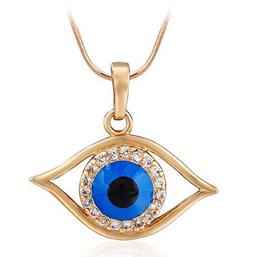 Womens New Fashion Turkish Evil-Eye Pendants for Long Necklace Jewelry N3