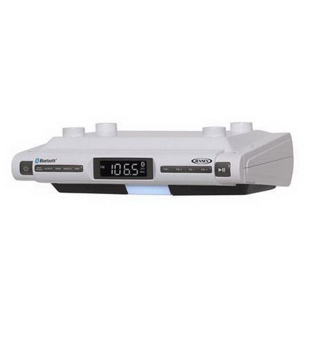 Jensen Under Kitchen Cabinet Bluetooth FM Stereo Radio Music System New SMPS-628