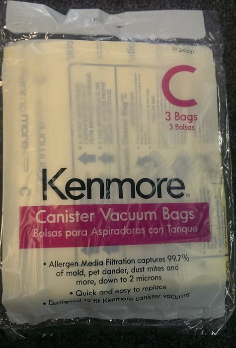 3 Kenmore Style C 5055 50557 50558 Bags part # 20-54321
