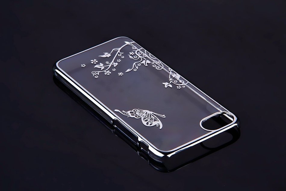 iPhone 7 Case,iPhone7 Case,ikasus Mini Love Heart Glitter Bling Crystal Rhinestone Diamonds Clear Rubber Golden... N93