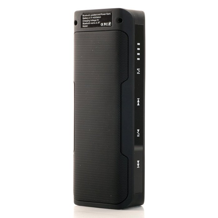 Newest Portable Dual Bluetooth Wireless Speaker w/ith 4000mah Power Bank Speaker Stereo USB TF Card for Iphone6s... N6