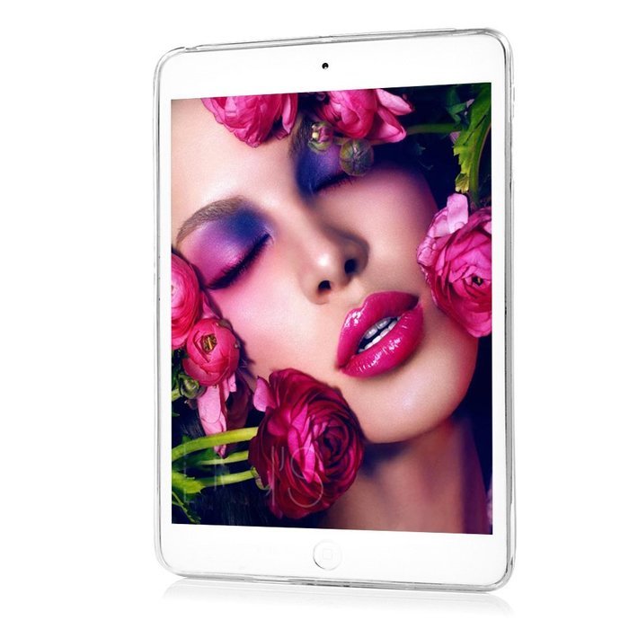 YOKIRIN iPad Mini1/2/3 Case, Fashion Printed Series Slim Fit Shock-absorption Flexible Clear Hybrid Soft TPU Rubber... N47