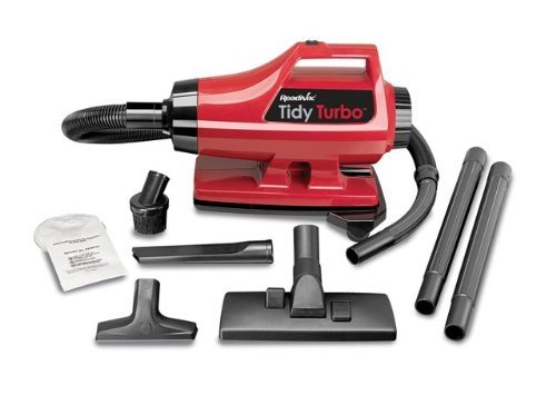 Readivac 36010 Tiny Turbo 1000-Watt Canister Vacuum, Red - Corded N2