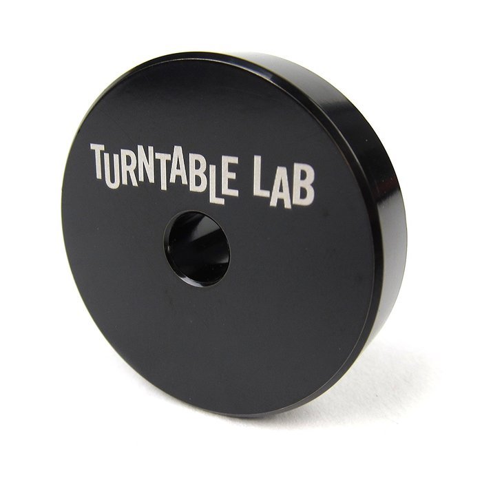 Turntable Lab: Stainless Steel 45 Adapter (Single) - Black N3