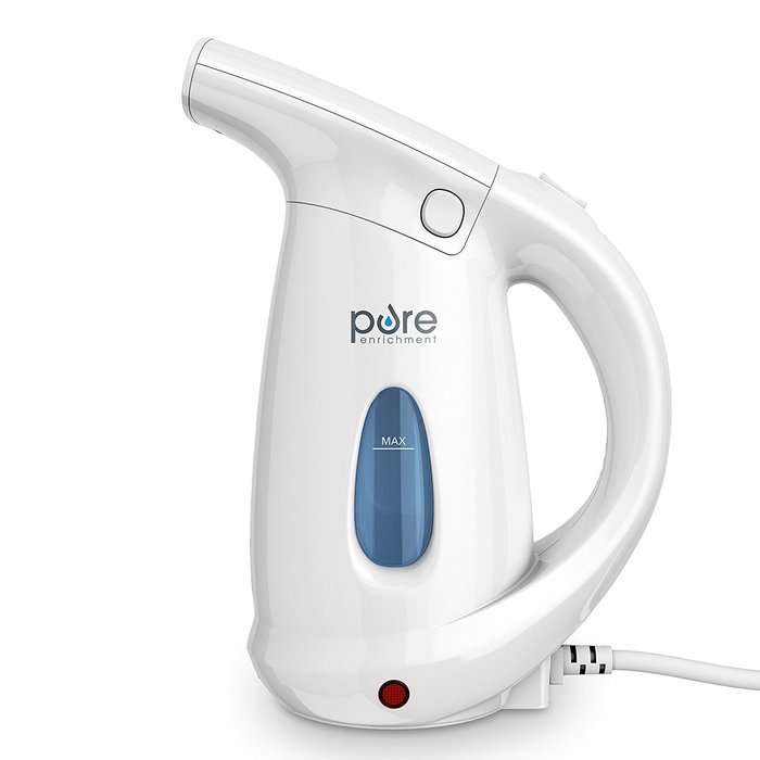 PureSteam Deluxe Handheld Garment Steamer &ndash; Powerful Portable Fabric Steamer Dewrinkles Clothing, Linens, & Curtains... N4