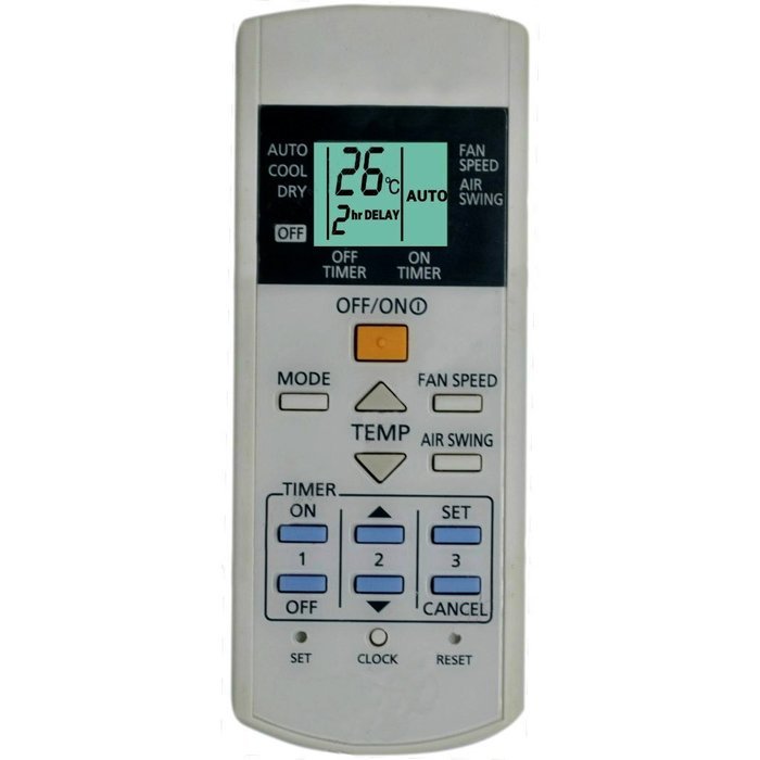 Generic Replacement Air Conditioner Remote Control for Panasonic A75c3058 A75c3068 A75c2988 A75c2604 A75c3169...