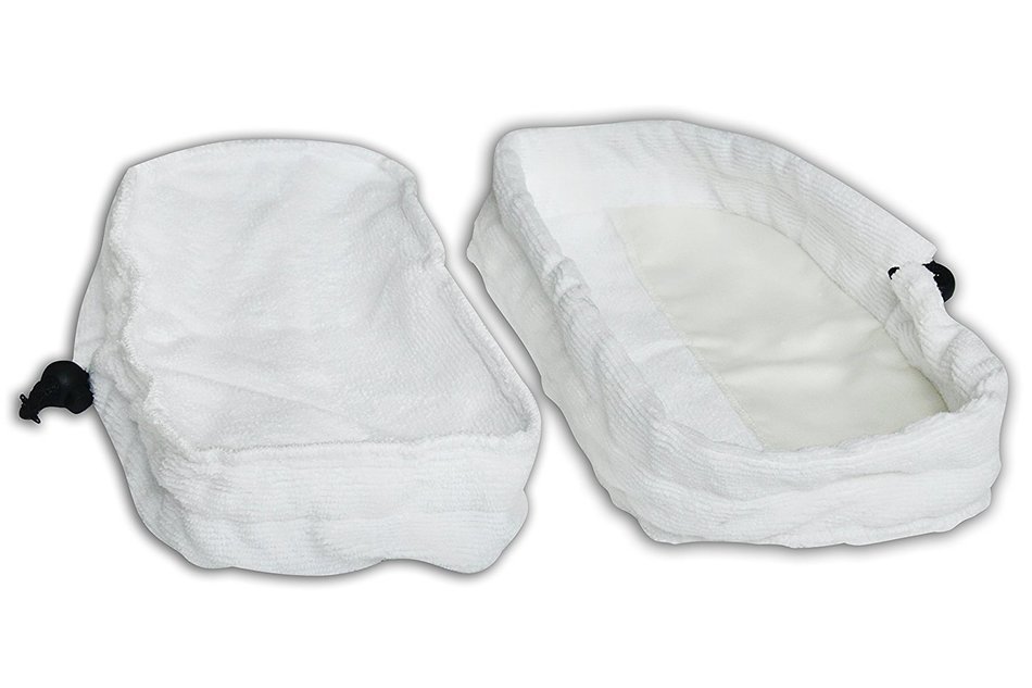Generic Pads Suitable for Bissell 3255-h Steam Mop Max Floor 21h6 (Pack of 2)