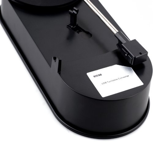 CISNO Vinyl LP Turntable To MP3 Converter Capture Music Player 3.5m R/L Jack Line Out N2