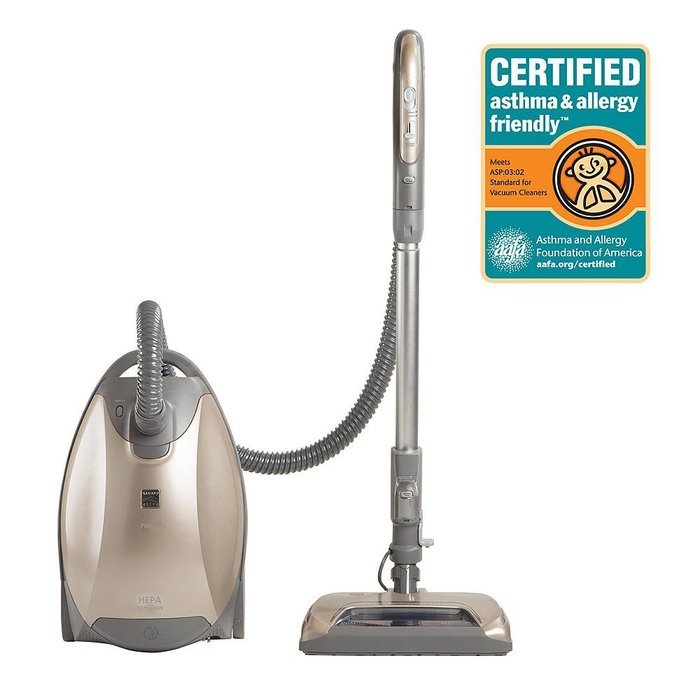 Kenmore Elite Canister Vacuum Cleaner with Ultra Plush&trade; nozzle - Champagne/Gray