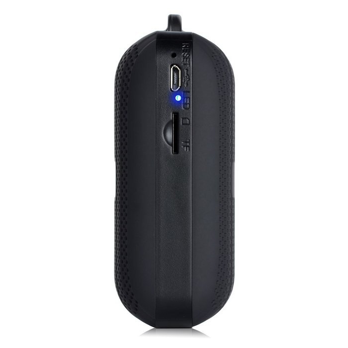 TurnRaise Mini Ultra Portable Wireless Bluetooth Speaker with Hook Handle Auto FM Radio Built-in Mic Compatible... N4