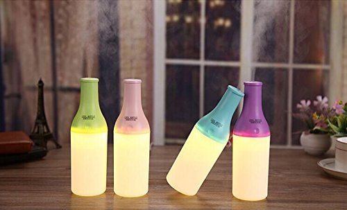 Jahoo USB Mini Air Humidifier Lovely Wine Bottle Shape Mini Humidifier N3