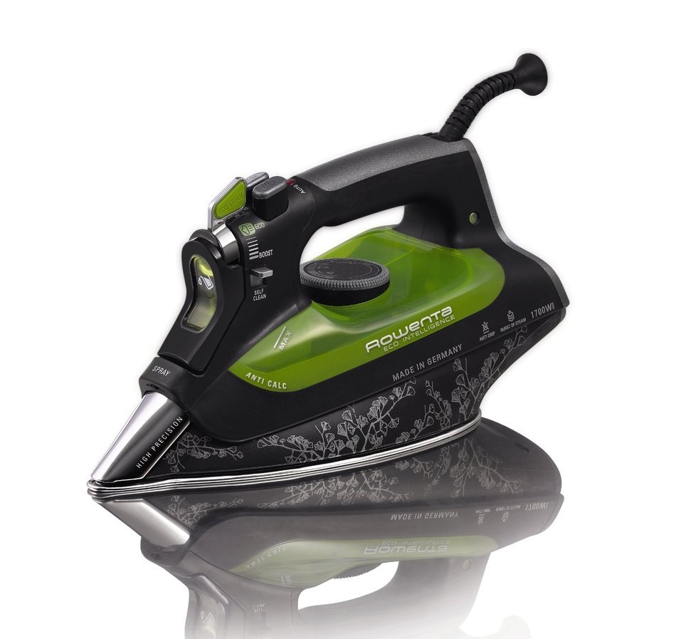 Rowenta DW6080 Eco-Intelligence 1700-Watt Energy Saving Steam Iron Stainless Steel Soleplate with Auto-Off, 400... N4