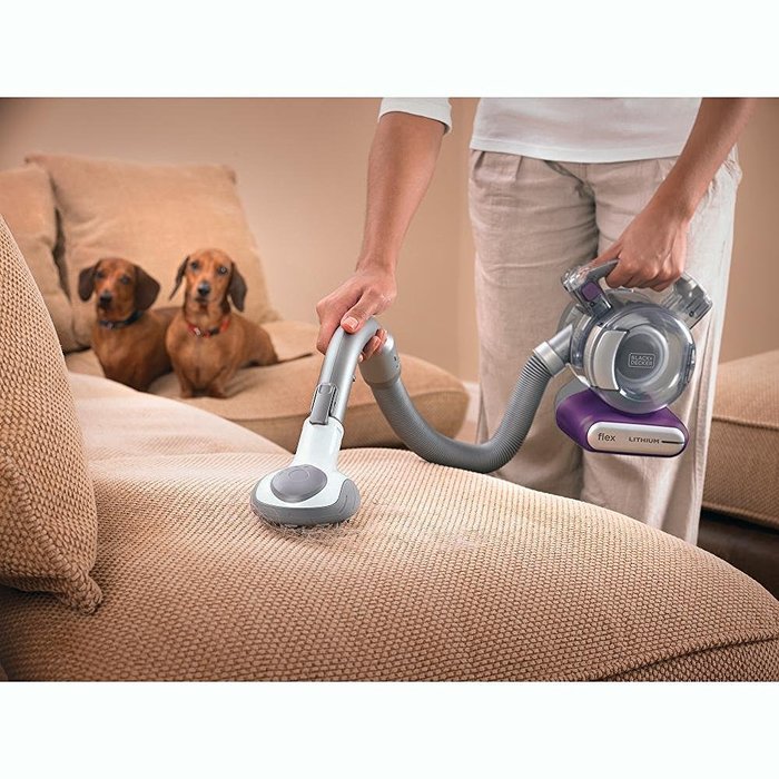 Black & Decker HFVB320J27 Eggplant Lithium Flex 2 Ah Hand Vacuum N4