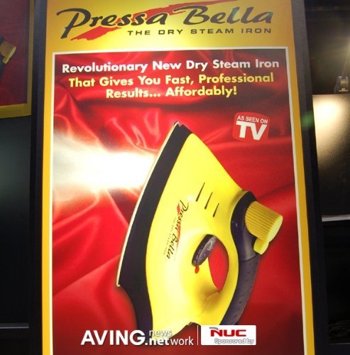 Famous Yellow Dry Steam Iron N3
