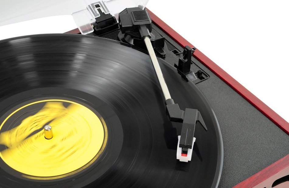 PYLE-HOME PVNT7U Retro Style Turntable with USB-to-PC N3