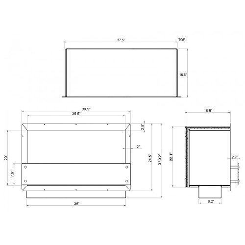 Smart Fireplace Burner SFB2400S N3