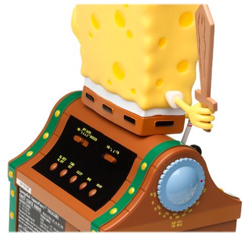 POLYCONCEPT USA SPONGEBOBCLOCK CLOCK RADIO