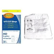 MD 8 Gallon Central Vacuum Cleaner Bags (3 pack)