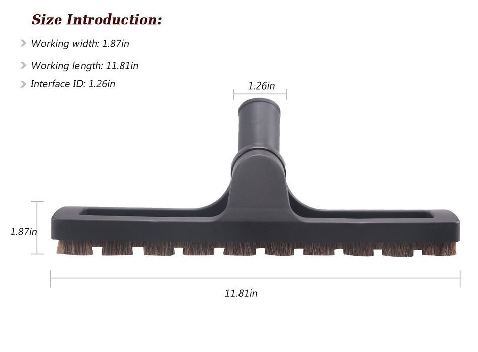 I-clean Vacuum Cleaner Accessories 8 Pcs for Replacement Dust Brush Crevice Attachments Kits, Apply to 32mm (1... N11