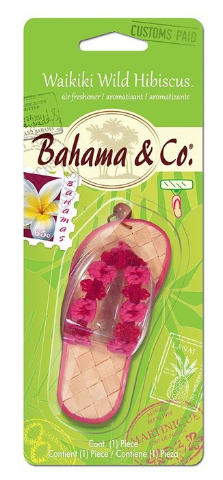 Bahama & Co. by Refresh Your Car! 06330 Scented Flip Flop, Oahu Island Splash N3