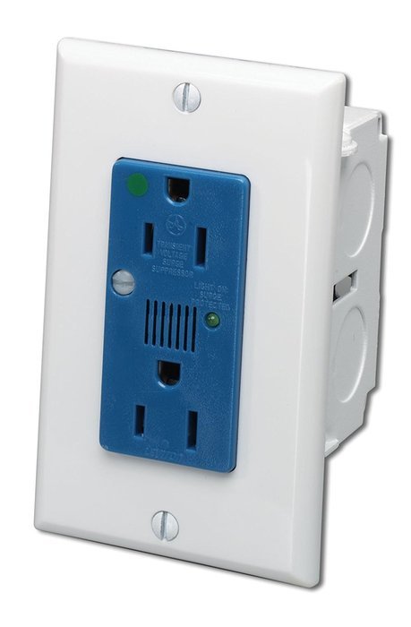 Leviton 47605-ACS J-Box Surge Protective Kit - Single AC Power Module