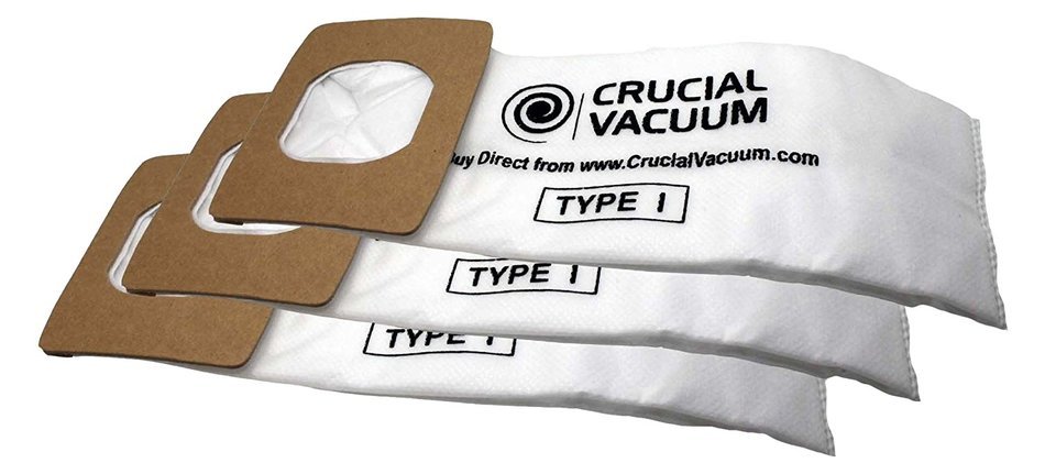 3 Hoover HEPA Style Type I High Efficiency Allergy Filtration Vacuum Bags; Compare to Hoover Platinum UH30010COM...