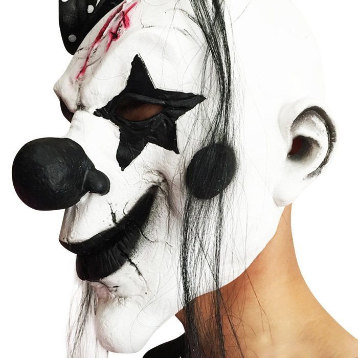 HighFS Halloween Mask Clown - Full Mask Head Latex N2