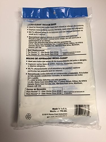 Micro Clean Type Y Vacuum Bag (3-Pack)
