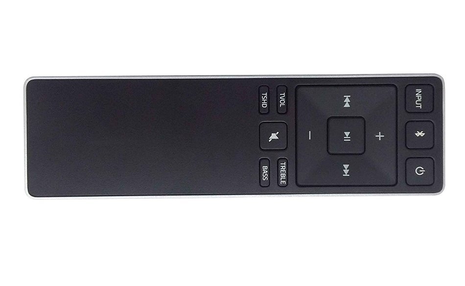New Remote Control XRS321-C fit for VIZIO Sound Bar SB3820-C6 SB3821-C6 SB2920-C6 SS2521-C6 SS2520-C6 (Black)