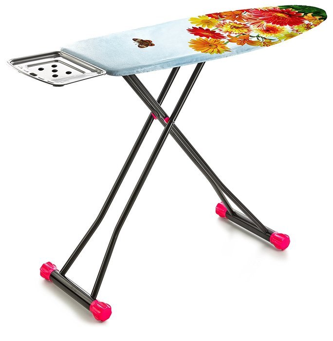 Perilla Present LUX 4-Leg Aluminum Ironing Board with Heat Resistant Cloth Cover N3
