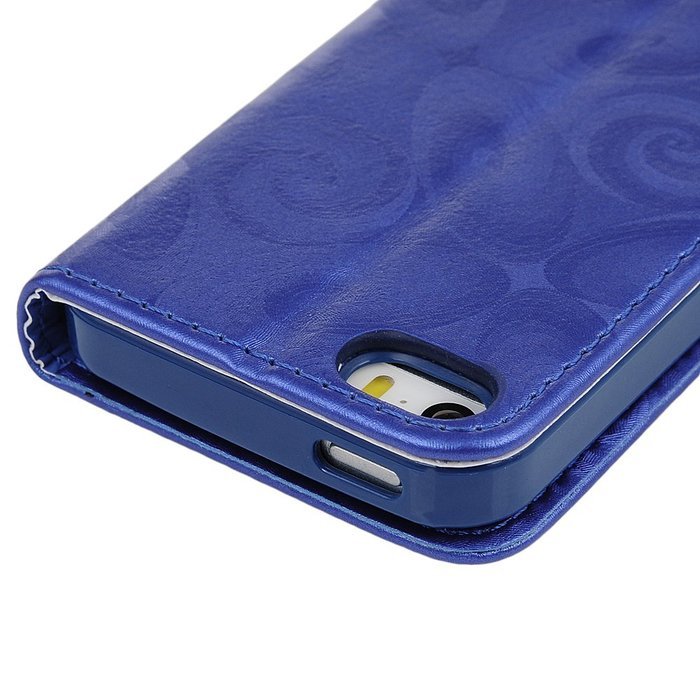 iPhone SE Case, iPhone 5/5S Case,YOKIRIN Stand Wallet Premium PU Leather with Handmade Flowing Glitter Liquid... N11