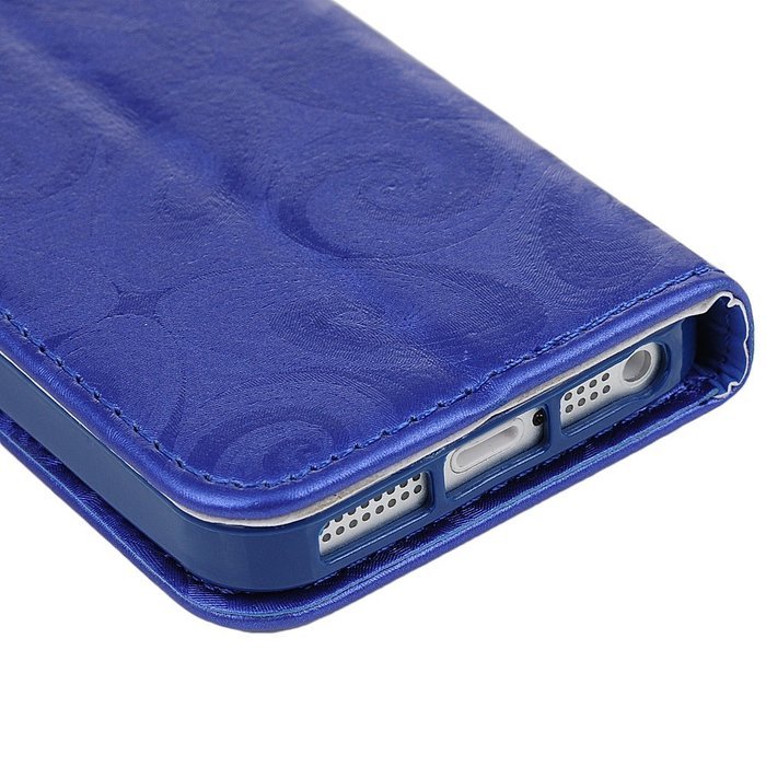 iPhone SE Case, iPhone 5/5S Case,YOKIRIN Stand Wallet Premium PU Leather with Handmade Flowing Glitter Liquid... N12