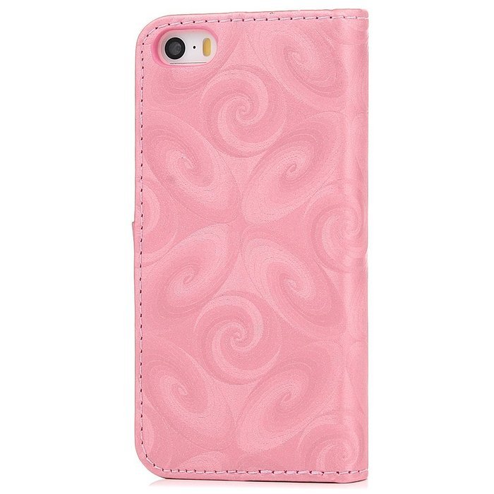 iPhone SE Case, iPhone 5/5S Case,YOKIRIN Stand Wallet Premium PU Leather with Handmade Flowing Glitter Liquid... N16