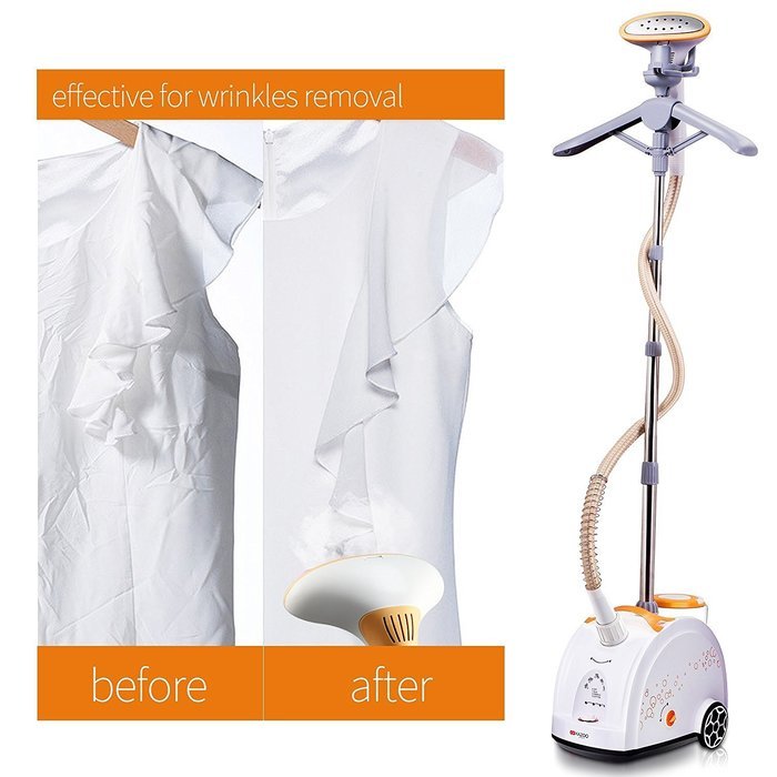 SL 1350 ml Professional Garment Clothes Fabric Dual Bar Steamer Portable Wrinkle Remover Iron Steam N18
