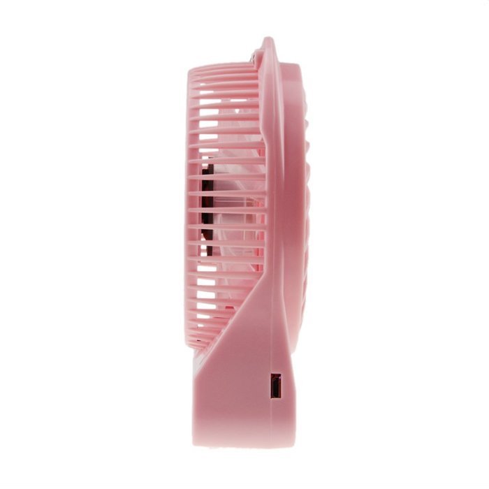 Greenery 360 Degree Rotating Antique USB Powered Plug Charging Ultra-quiet Metal Desktop Table Fan Super Mute... N31