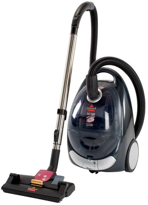 BISSELL Pet Hair Eraser Cyclonic Canister Vacuum, Bagless, 66T6 N3