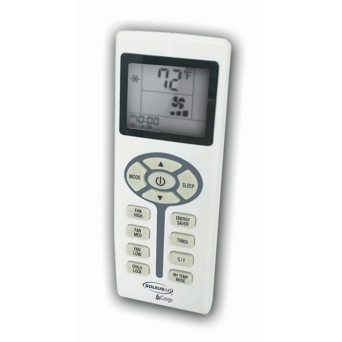 SoleusAir WS2-24E-201 Energy Star 24,600 BTU 230V Window-Mounted Air Conditioner with LCD Remote Control N2