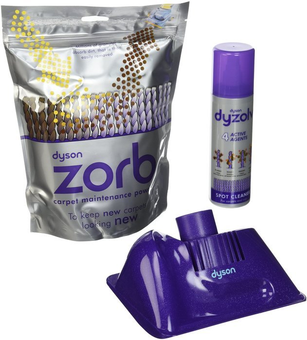Dyson Kit, Carpet Cleaning with Powder, Groomer, Spot Clean
