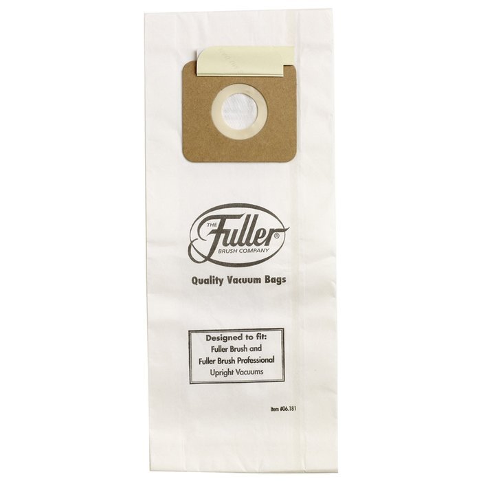 Fuller Brush Upright Vacuum Paper Bag 12-pack N2