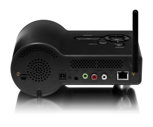 Aluratek AIRMM01F Internet Radio Alarm Clock with built-in WiFi (Black) (Discontinued by Manufacturer) N2