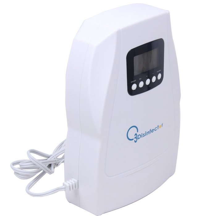 Signstek 500mg/h O3 Ozone Automatic Cycle Air Tap Water Purifier Generator with LCD Display and Timer N4