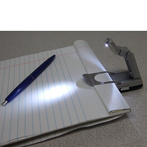 LED Foldable Compact Reading Book Light Travel Car Bed by Good Old Values
