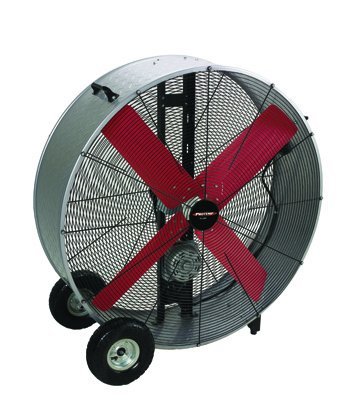 36" Heavy-Duty Belt Drive Drum Fan