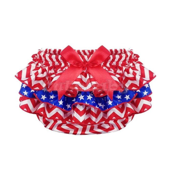 Baby Girl Ruffle Bloomers Pants Diaper Nappy Cover Bottoms Headband Outfit 3-24M N3