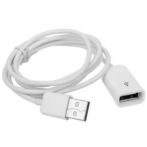 1M-3ft 1M USB 2.0 A MALE to A FEMALE Extension Cable Cord Extender For PC Laptop N2