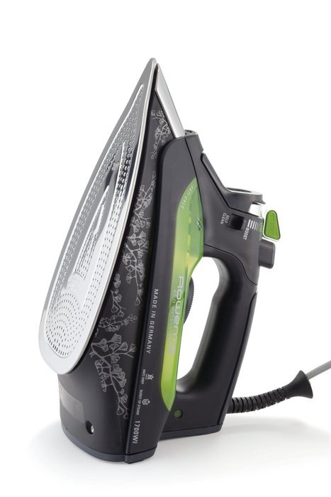 Rowenta DW6080 Eco-Intelligence 1700-Watt Energy Saving Steam Iron Stainless Steel Soleplate with Auto-Off, 400... N6