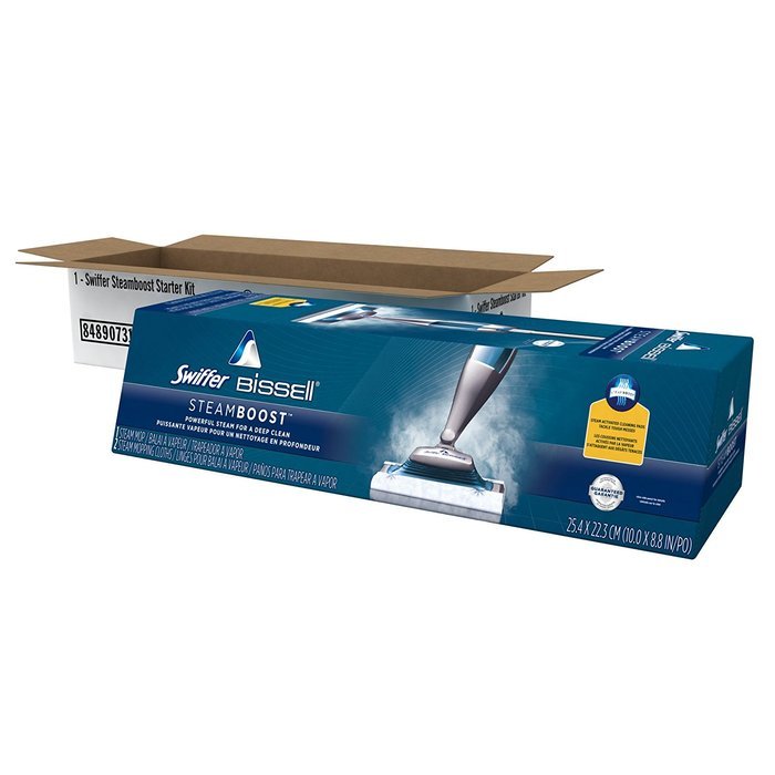 Swiffer SteamBoost powered by Bissell Steam Mop Starter Kit N10